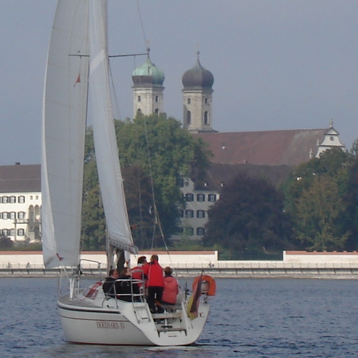 Segelboot Ekkehard in Ausbildung