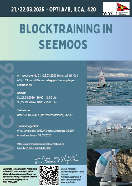 Blocktraining Seemoos 21.-22.03.2026