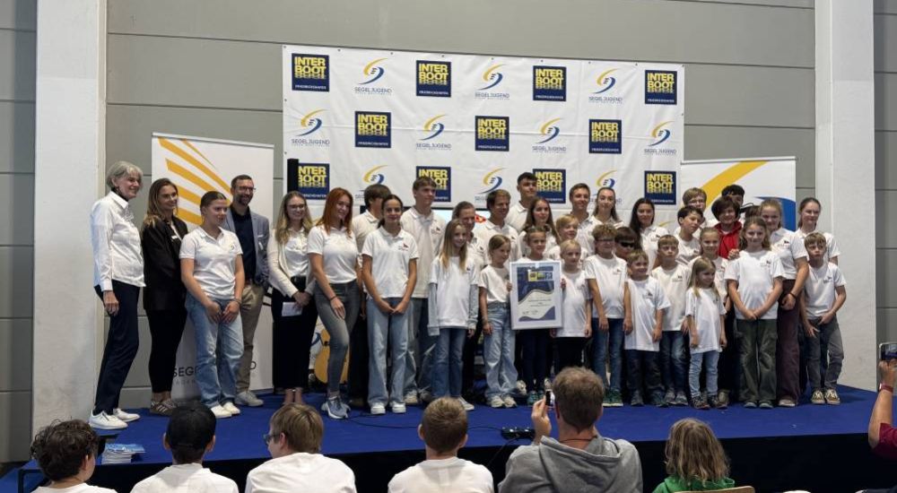 WYC erhält YOUTH-SAILING-AWARD 2025 des Segelverbands BW