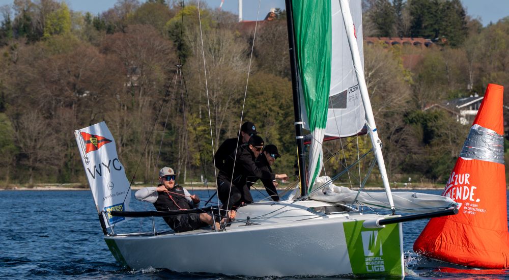 Platz 14 am Starnberger See: Schwieriger Auftakt in die Segel-Bundesliga 2026