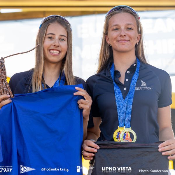 Nach WM-Gold folgt EM-Gold: Doppelter Titel für Lubianska und Martin auf dem Lipno-See
