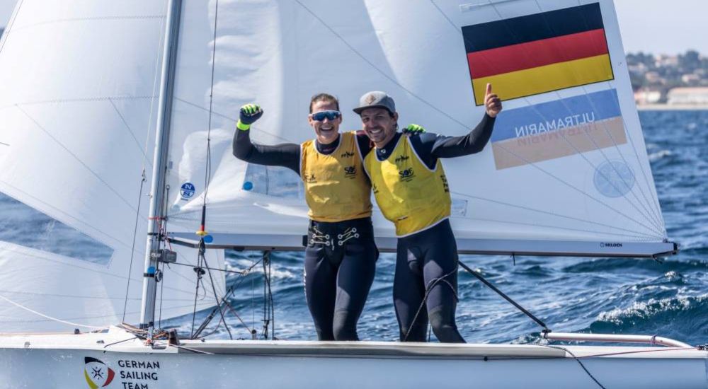 Gold für Diesch/Markfort in der 470er-Mixed-Klasse